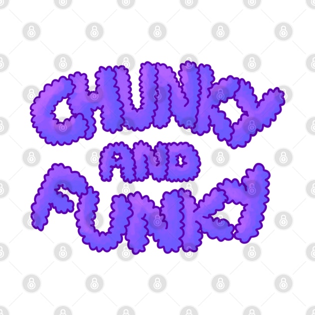 Chunky And Funky - Purple by SpectacledPeach