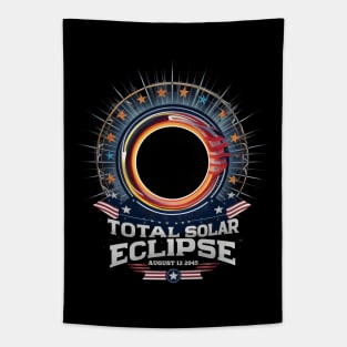 Total Solar Eclipse - 12th August 2045 Tapestry