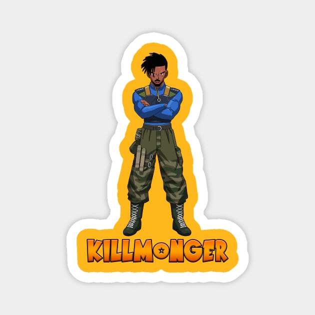 Killmonger Magnet by ohshirtdotnet