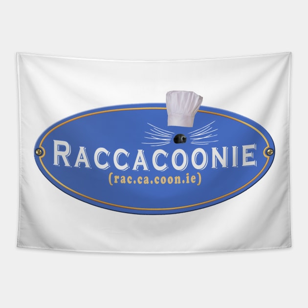 Raccacoonie Tapestry by dankdesigns