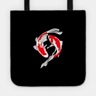 koi fish, japanese carps Tote