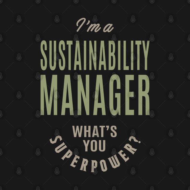 Sustainability Manager by C_ceconello