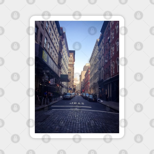 SoHo, Manhattan, New York City Magnet by eleonoraingrid