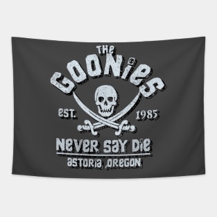 The Goonies Movie Never Say Die 80s Film Skull Tapestry