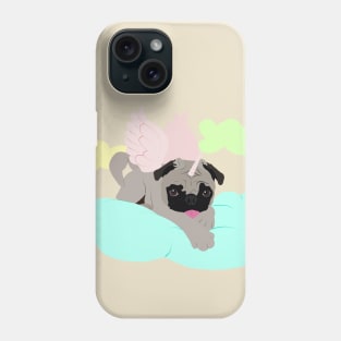 Unipug on a cloud Phone Case