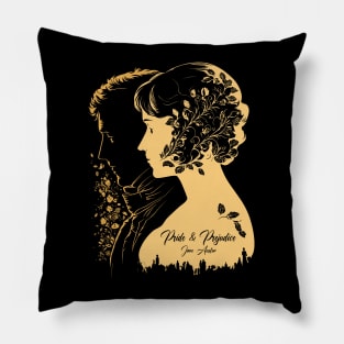 Pride and Prejudice by Jane Austen Pillow