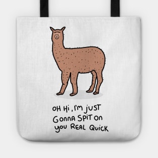 Grumpy Alpaca Tote