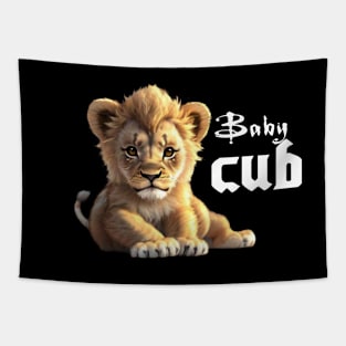 Baby Cub Tapestry