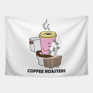 funny coffee roasters Tapestry