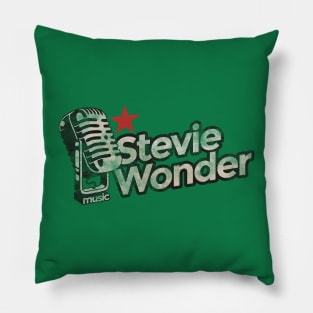 Stevie Wonder Vintage Pillow