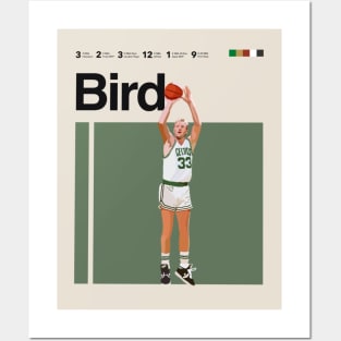 Larry Bird Poster, Boston Celtics Wall Art, Basketball Print, Nba Retro  Print – Poster