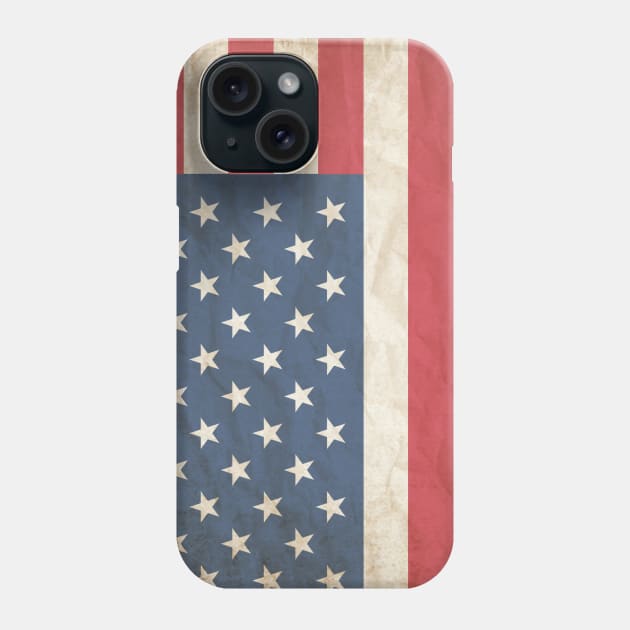 Old Stars and Stripes Phone Case by My Tiny Apartment