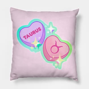 Taurus sweethearts Pillow