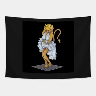 Mari-lion Monroe! Tapestry