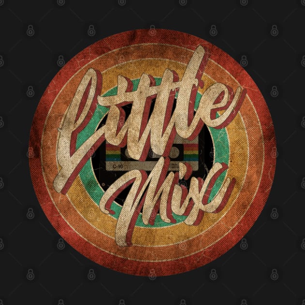 Little Mix Vintage Circle Art by antongg