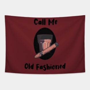 Call Me Old Fashioned Gin Vintage Tapestry