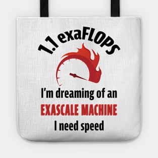 Exascale Machine Supercomputer Tote