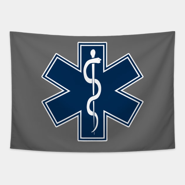 Paramedic EMS EMT Tapestry by JerryWLambert