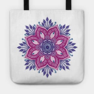 Purple and pink mandala Tote