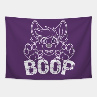 BOOP Fursuit puppy dog , Cute Furry Fursona quote Tapestry