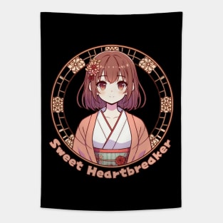 Japanese Anime retro anime Tapestry