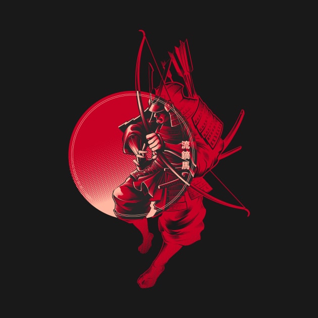 Yabusame - Samurai Archer by BlackoutBrother