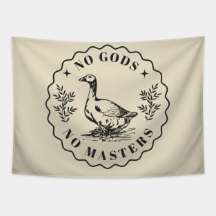 No Gods No Masters - Goose Tapestry