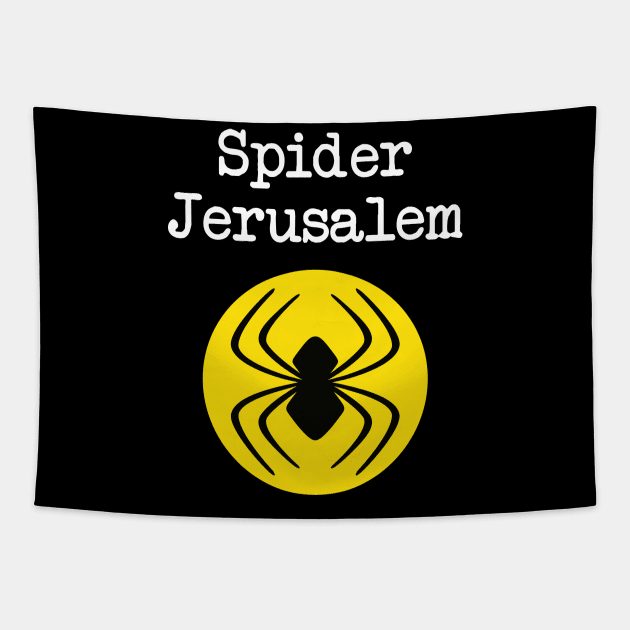 Transmetropolitan Spider Jerusalem Tapestry by Scud"