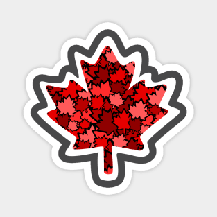 Canadian Maple Leaf - Vino di foglie Magnet