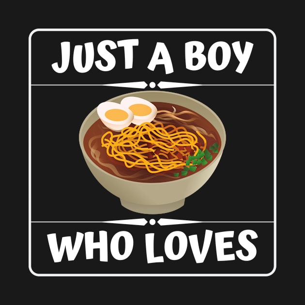 Just A Boy Who Loves Ramen by wapix