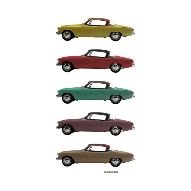 Five Studebakers by DaJellah