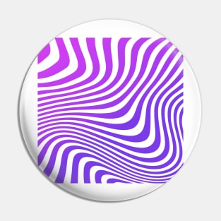 Navy Purple Abstract Strips Pin