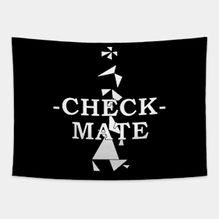 Checkmate shirt, Chess, gift idea Tapestry