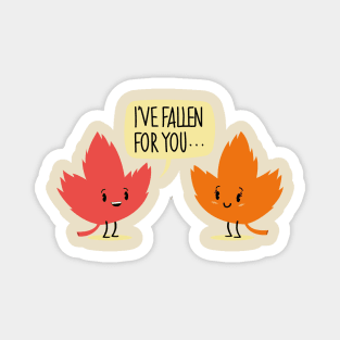 Fallen for you (Autumn) Magnet