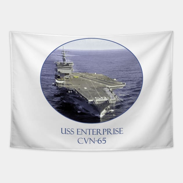 USS Enterprise  CVN-65 Tapestry by Naves