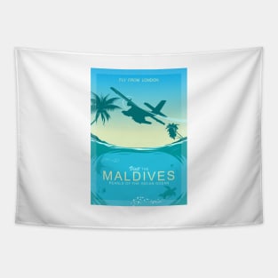 Visit The Maldives Tapestry