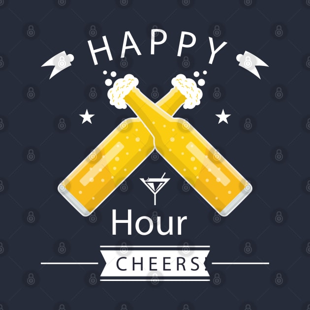 Happy Hour Cheers Beer by TomCage