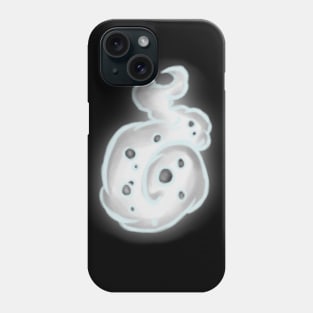 Ghost Flame White Phone Case