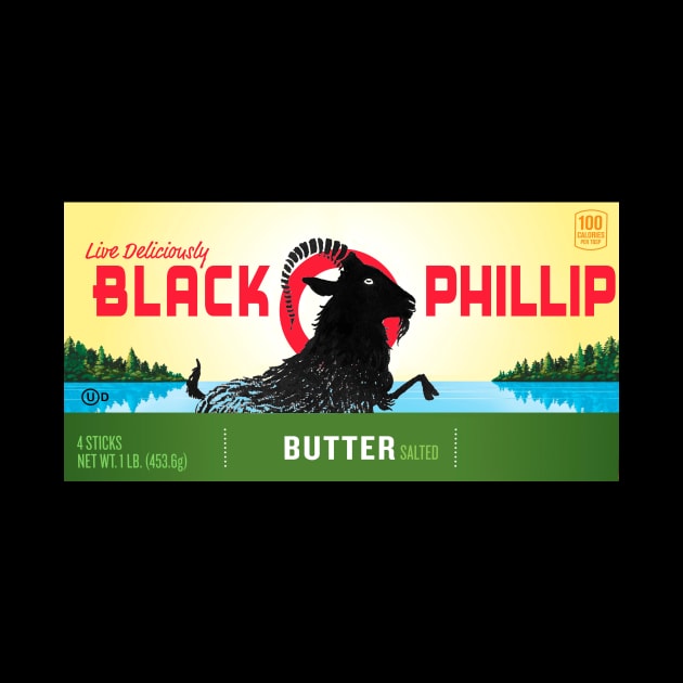 Black Phillip Butter by benjaminhbailey