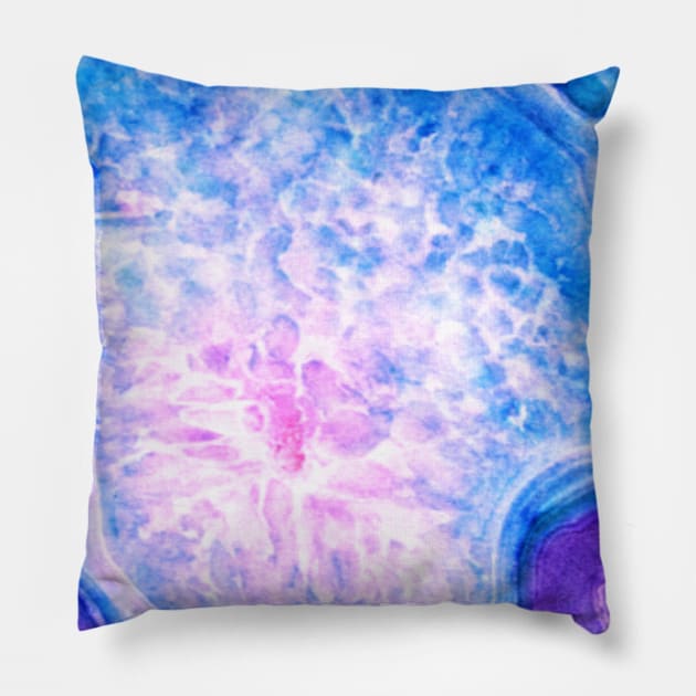 Magic geode Pillow by Cleopsys