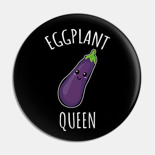 Eggplant Queen Pin