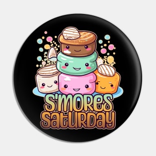S'mores Saturday Foodie Design Pin