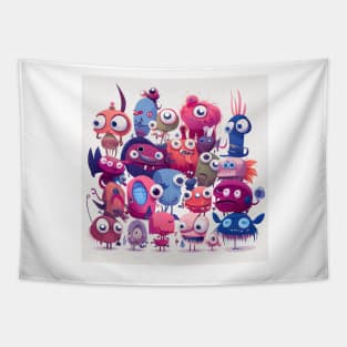 Little Monsters Series Tapestry