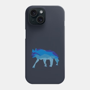 Polygonal Wolf Phone Case