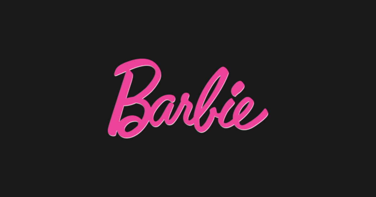 Barbie Logo - Barbie 90s Barbie Pink Doll Girl - Sticker | TeePublic