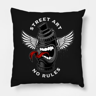 Street Art Pillow