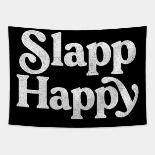 Slapp Happy / Faded Style Prog Rock Design Tapestry