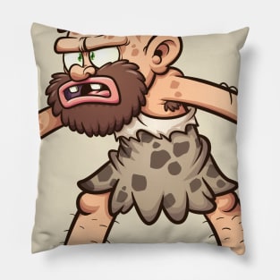 Confused caveman Pillow