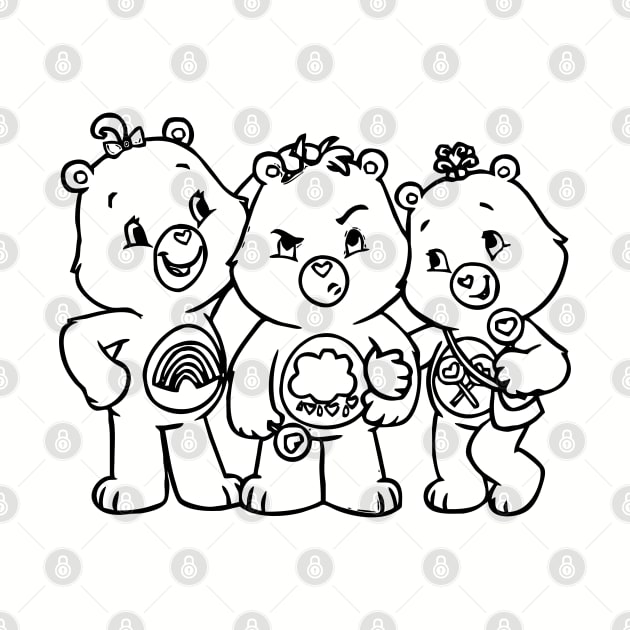 care bears triplets by SDWTSpodcast