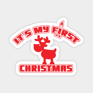 It's my first Christmas! Magnet